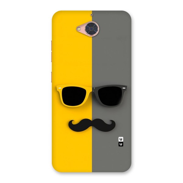 Sunglasses and Moustache Back Case for Gionee S6 Pro