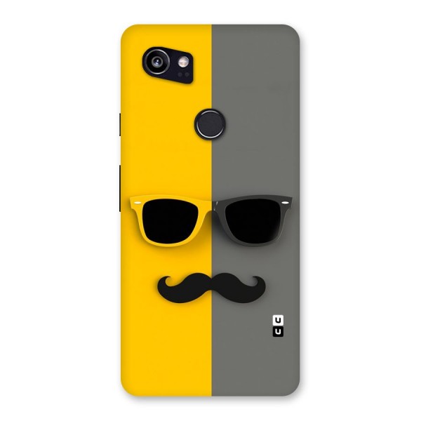 Sunglasses and Moustache Back Case for Google Pixel 2 XL