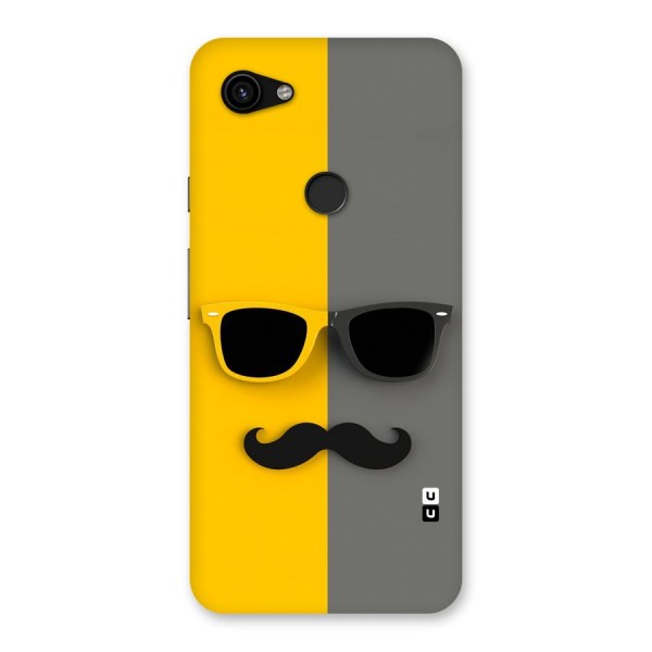 Sunglasses and Moustache Back Case for Google Pixel 3a XL