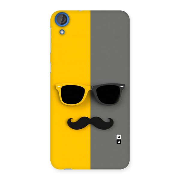 Sunglasses and Moustache Back Case for HTC Desire 820