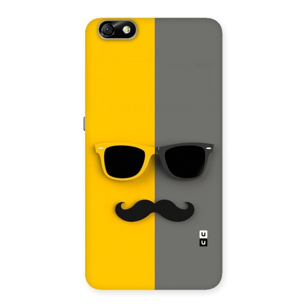Sunglasses and Moustache Back Case for Honor 4X