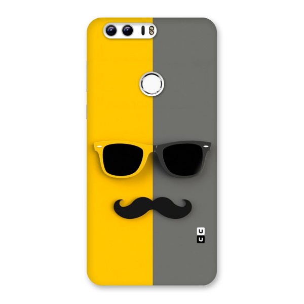 Sunglasses and Moustache Back Case for Honor 8
