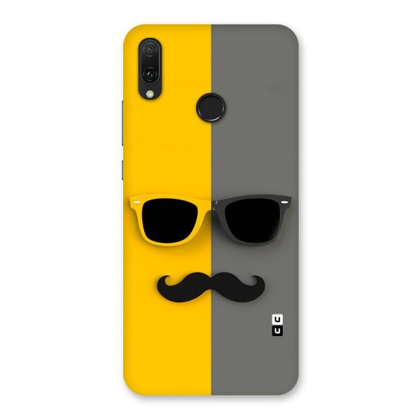 Sunglasses and Moustache Back Case for Huawei Y9 (2019)