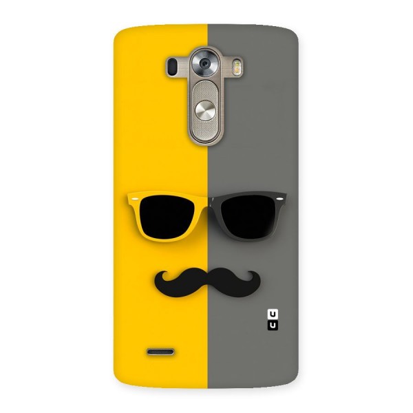 Sunglasses and Moustache Back Case for LG G3