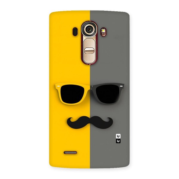 Sunglasses and Moustache Back Case for LG G4