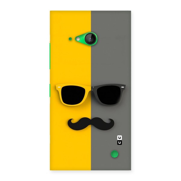 Sunglasses and Moustache Back Case for Lumia 730