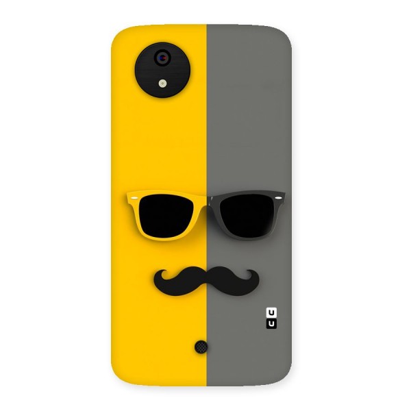 Sunglasses and Moustache Back Case for Micromax Canvas A1