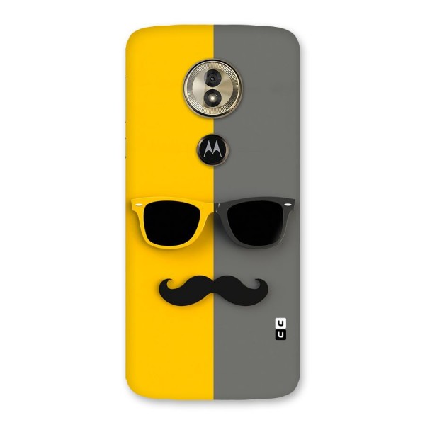 Sunglasses and Moustache Back Case for Moto G6 Play