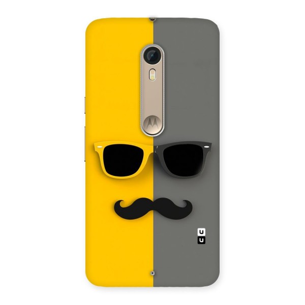 Sunglasses and Moustache Back Case for Motorola Moto X Style