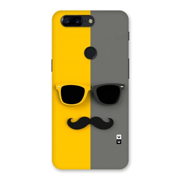 Sunglasses and Moustache Back Case for OnePlus 5T