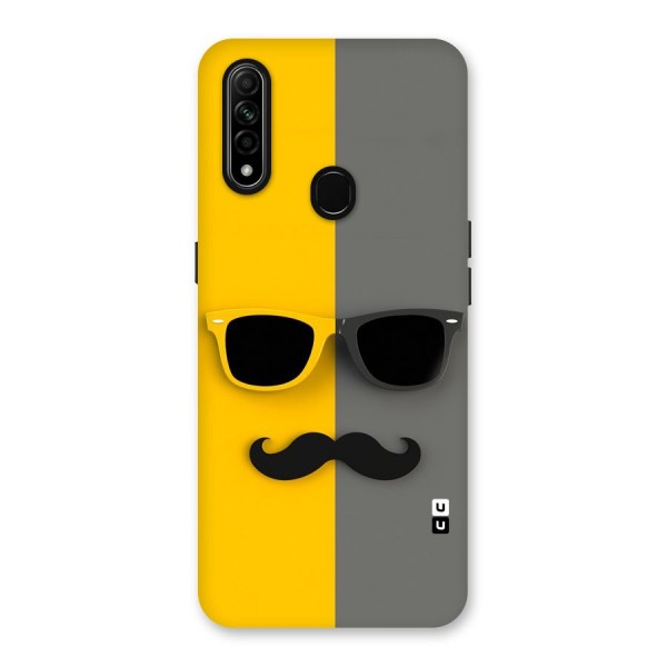 Sunglasses and Moustache Back Case for Oppo A31