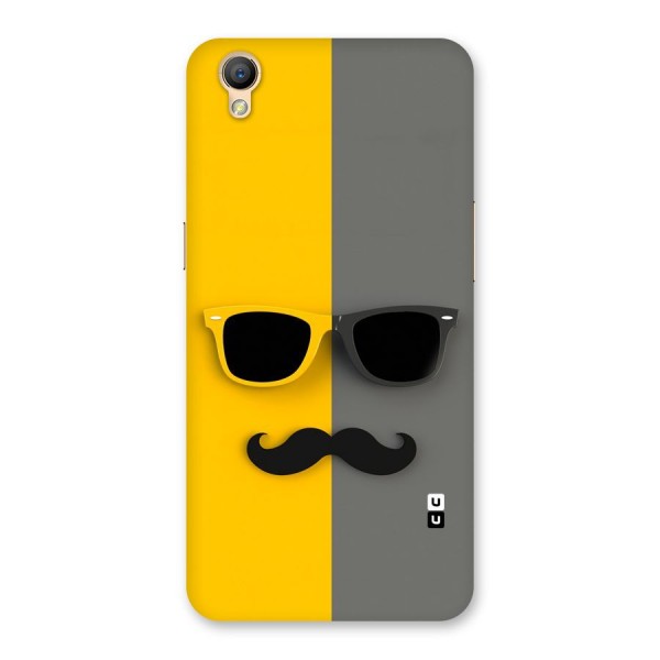 Sunglasses and Moustache Back Case for Oppo A37