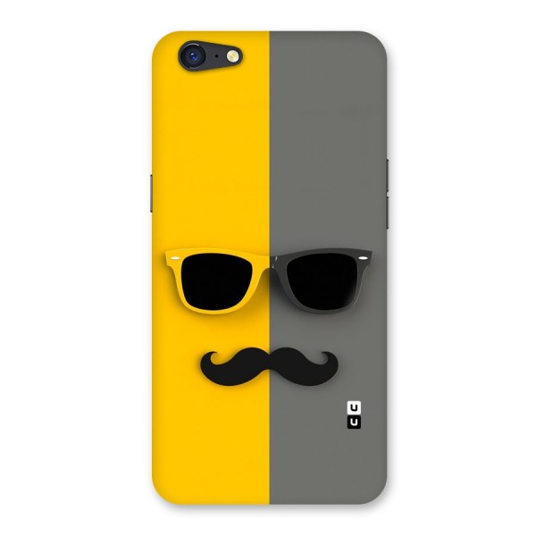 Sunglasses and Moustache Back Case for Oppo A71