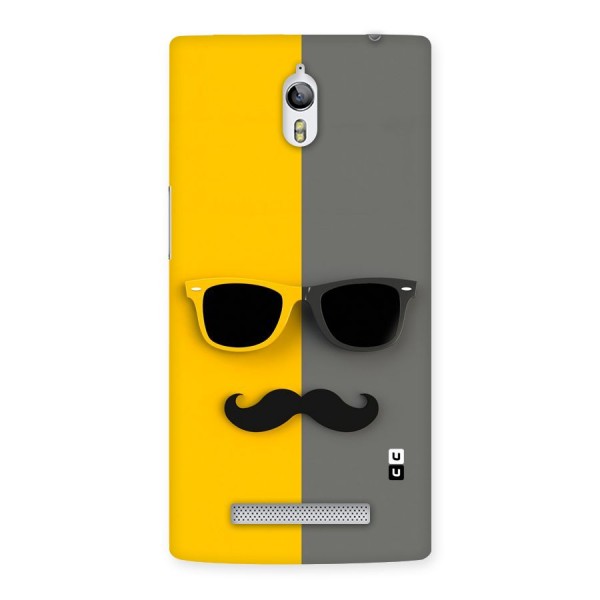 Sunglasses and Moustache Back Case for Oppo Find 7