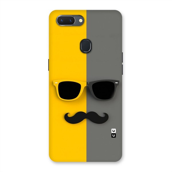 Sunglasses and Moustache Back Case for Oppo Realme 2