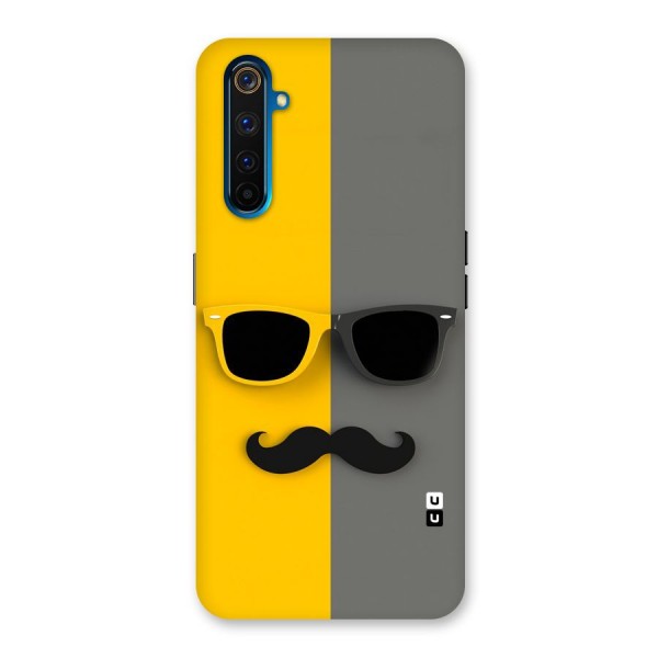 Sunglasses and Moustache Back Case for Realme 6 Pro