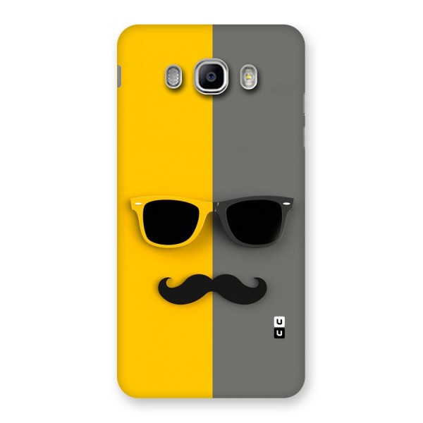 Sunglasses and Moustache Back Case for Samsung Galaxy J5 2016