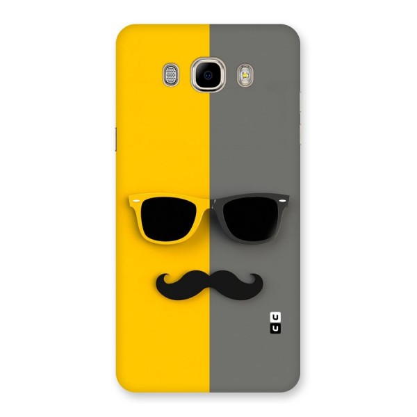 Sunglasses and Moustache Back Case for Samsung Galaxy J7 2016