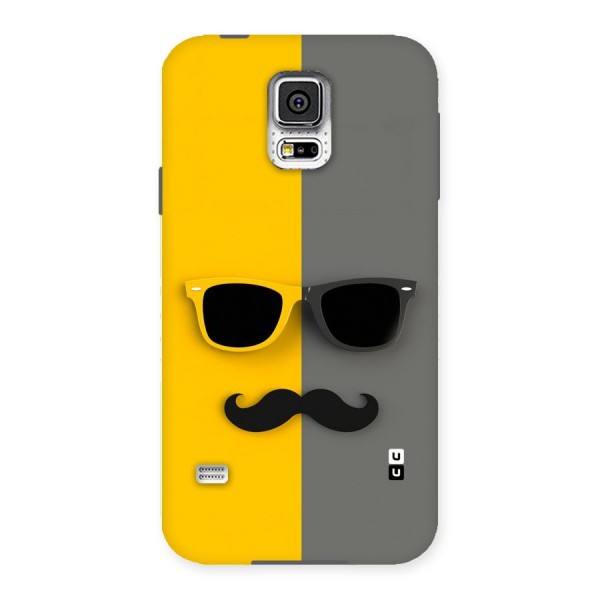 Sunglasses and Moustache Back Case for Samsung Galaxy S5