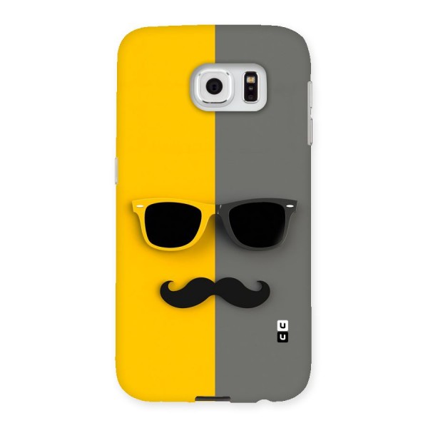 Sunglasses and Moustache Back Case for Samsung Galaxy S6