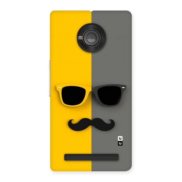 Sunglasses and Moustache Back Case for Yu Yuphoria