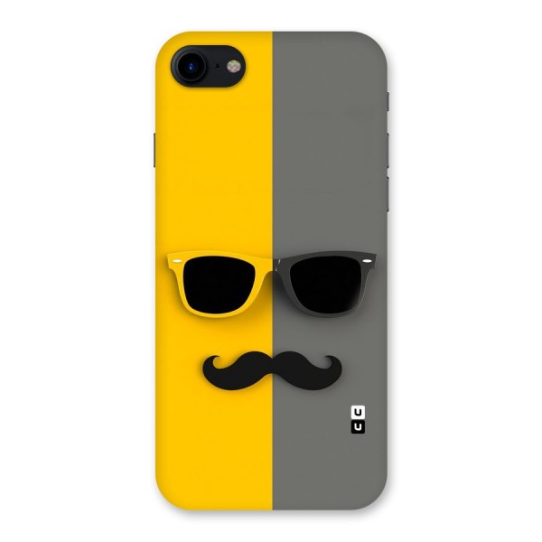 Sunglasses and Moustache Back Case for iPhone SE 2020