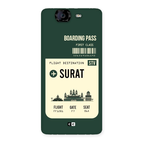 Surat Boarding Pass Back Case for Canvas Knight A350