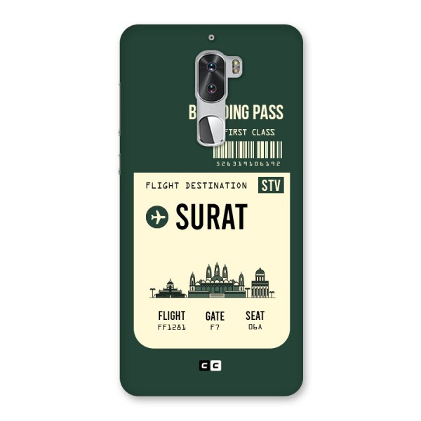 Surat Boarding Pass Back Case for Coolpad Cool 1
