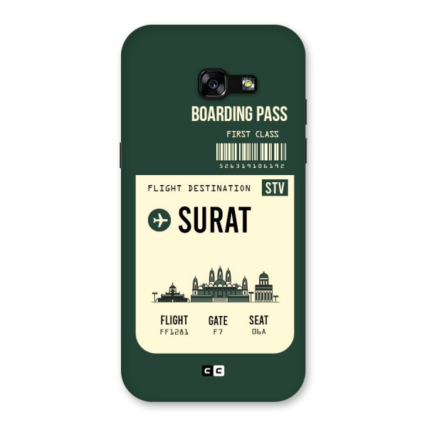 Surat Boarding Pass Back Case for Galaxy A5 2017