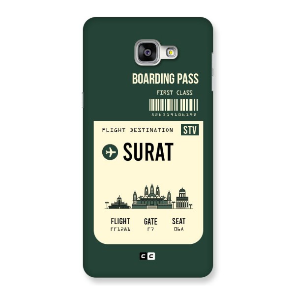 Surat Boarding Pass Back Case for Galaxy A9