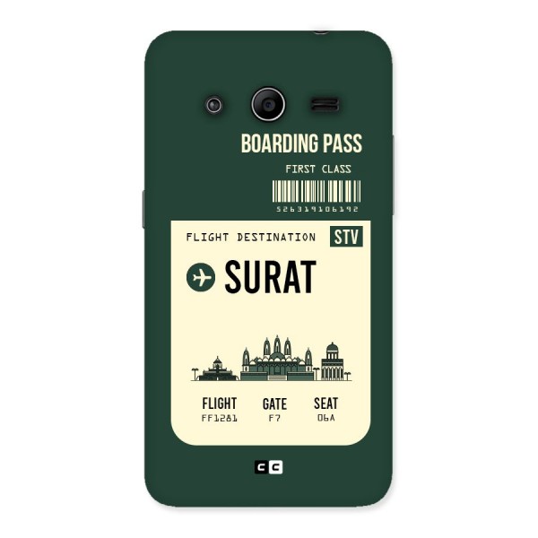 Surat Boarding Pass Back Case for Galaxy Core 2