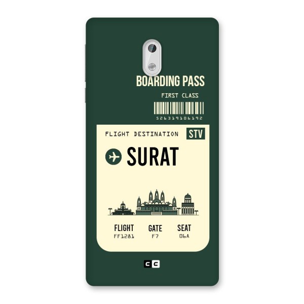 Surat Boarding Pass Back Case for Nokia 3