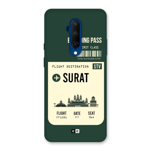 Surat Boarding Pass Back Case for OnePlus 7T Pro
