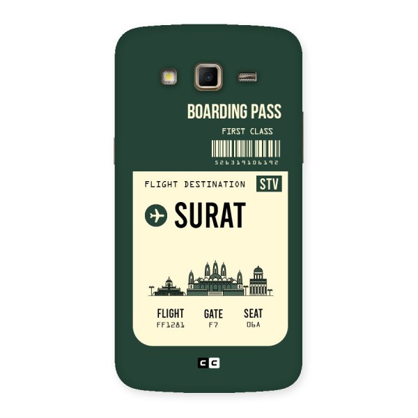 Surat Boarding Pass Back Case for Samsung Galaxy Grand 2