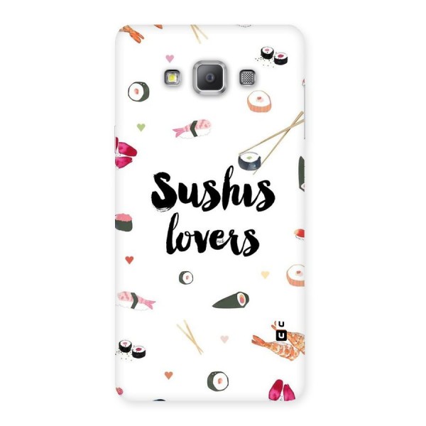 Sushi Lovers Back Case for Galaxy A7