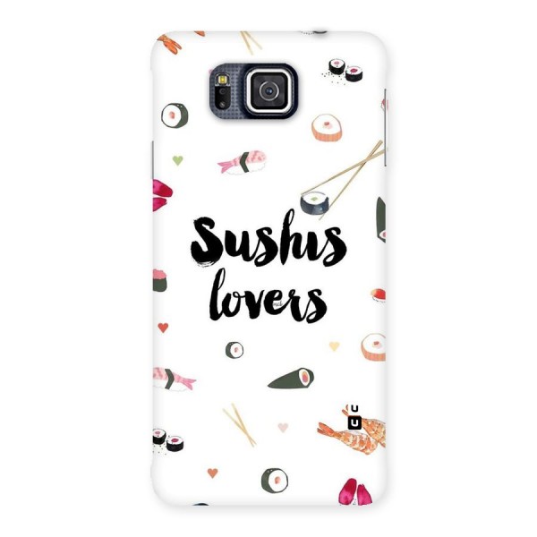 Sushi Lovers Back Case for Galaxy Alpha
