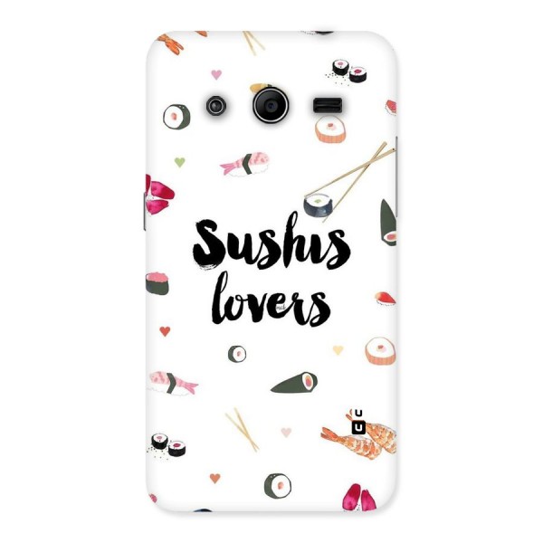Sushi Lovers Back Case for Galaxy Core 2