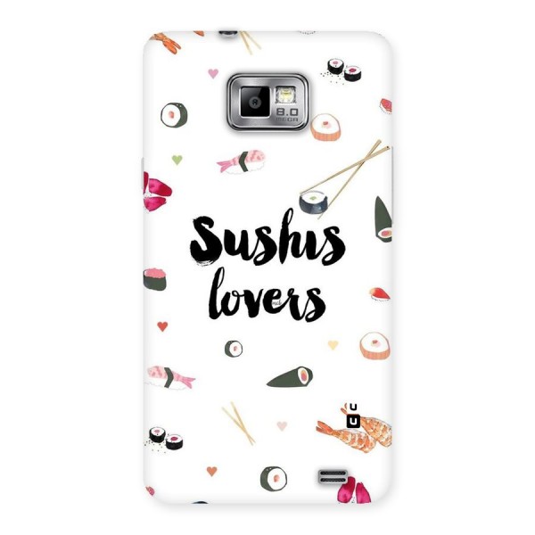 Sushi Lovers Back Case for Galaxy S2