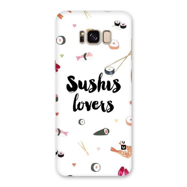 Sushi Lovers Back Case for Galaxy S8 Plus