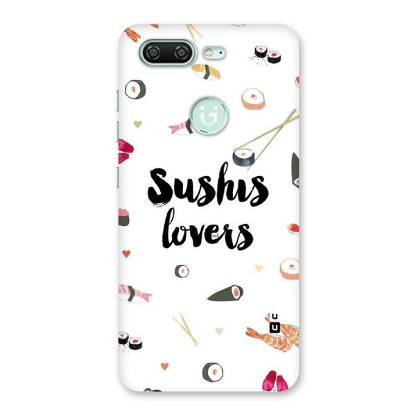 Sushi Lovers Back Case for Gionee S10