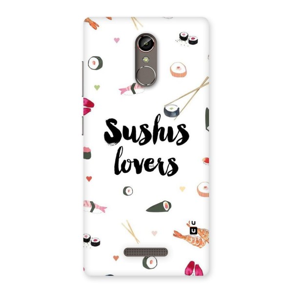 Sushi Lovers Back Case for Gionee S6s