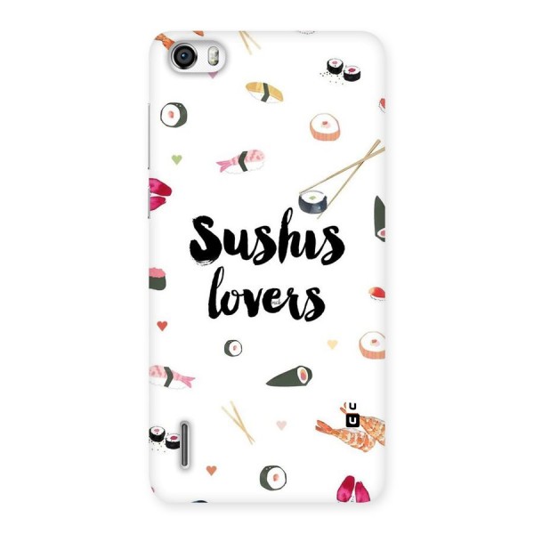 Sushi Lovers Back Case for Honor 6