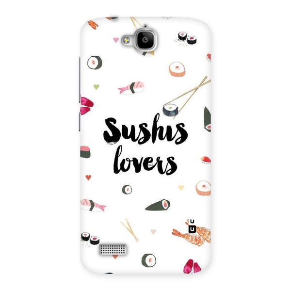 Sushi Lovers Back Case for Honor Holly