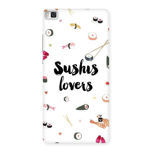 Sushi Lovers Back Case for Huawei P8