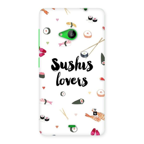 Sushi Lovers Back Case for Lumia 535