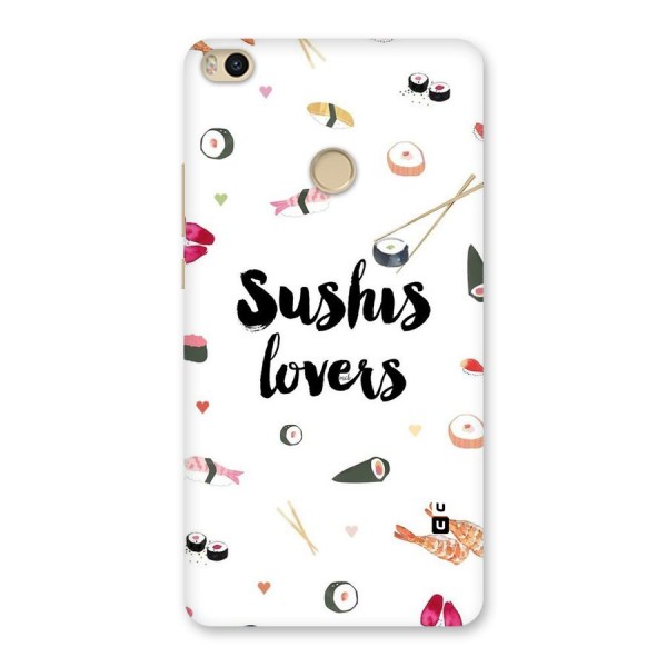 Sushi Lovers Back Case for Mi Max 2