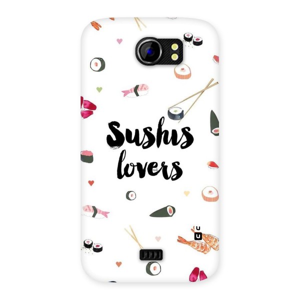 Sushi Lovers Back Case for Micromax Canvas 2 A110