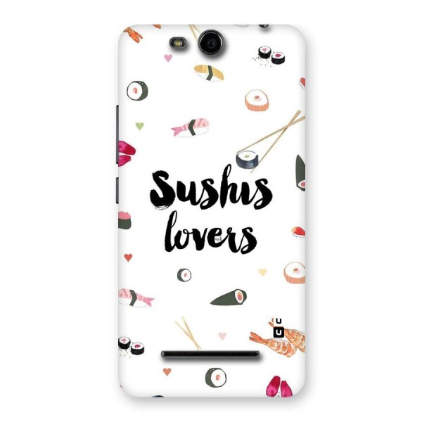 Sushi Lovers Back Case for Micromax Canvas Juice 3 Q392