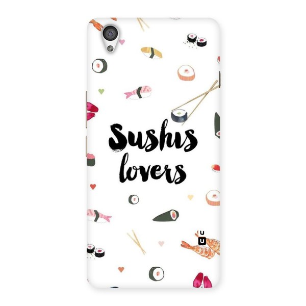 Sushi Lovers Back Case for OnePlus X