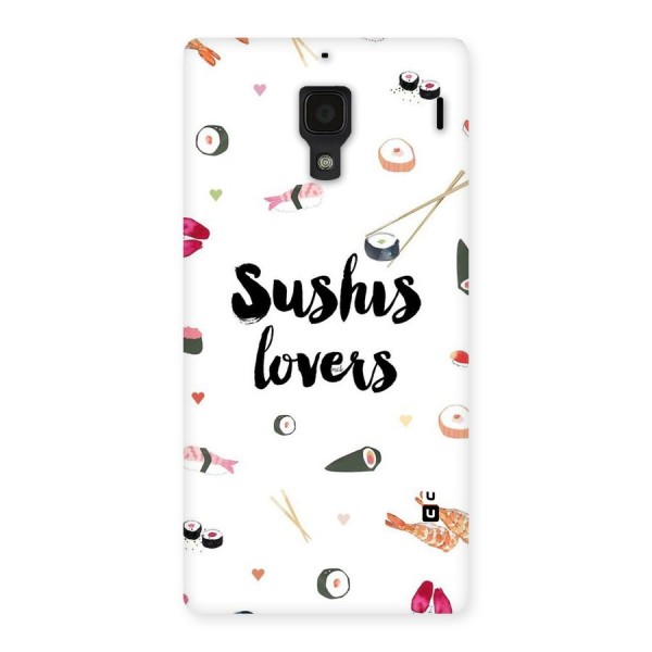 Sushi Lovers Back Case for Redmi 1S